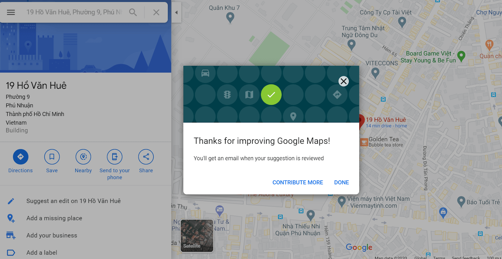 Các bước để SEO Maps trên Google My Business 4