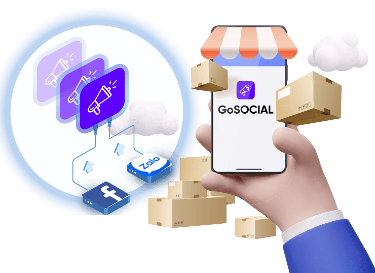 GoSOCIAL - Giải pháp quản lý bán hàng trên Facebook và Zalo