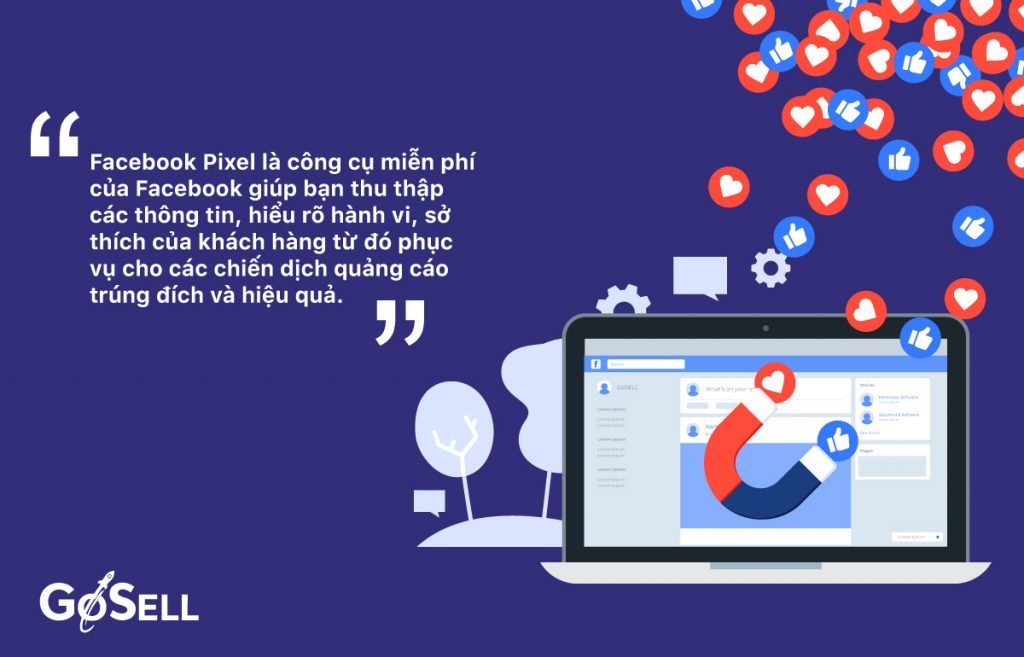 Facebook pixel là công cụ miễn phí của Facebook