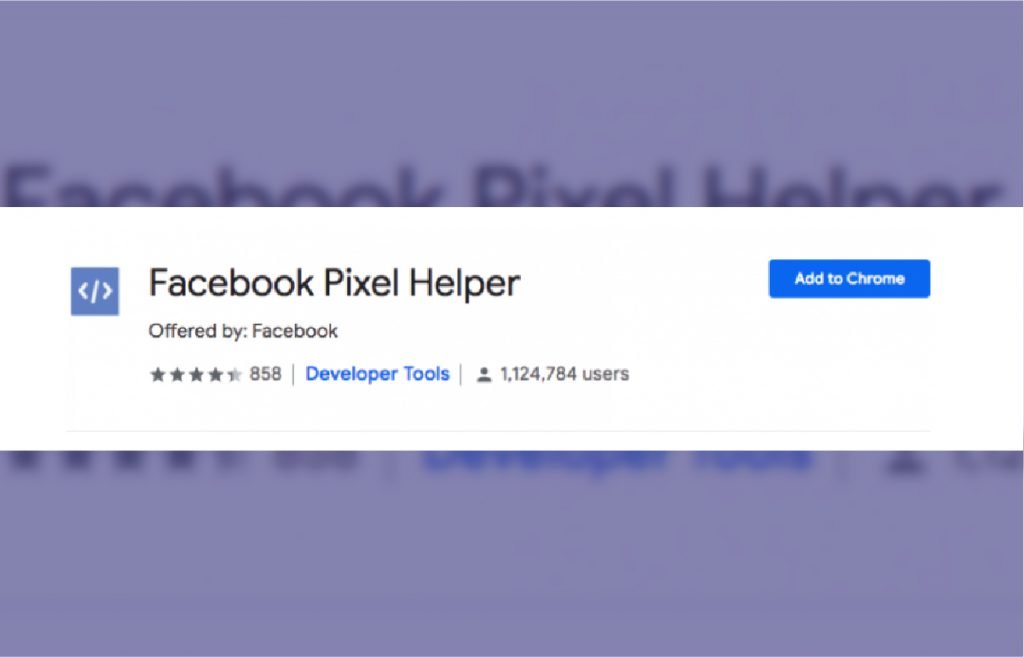 Tiện ích mở rộng Facebook Pixel Helper trên Google Chrome