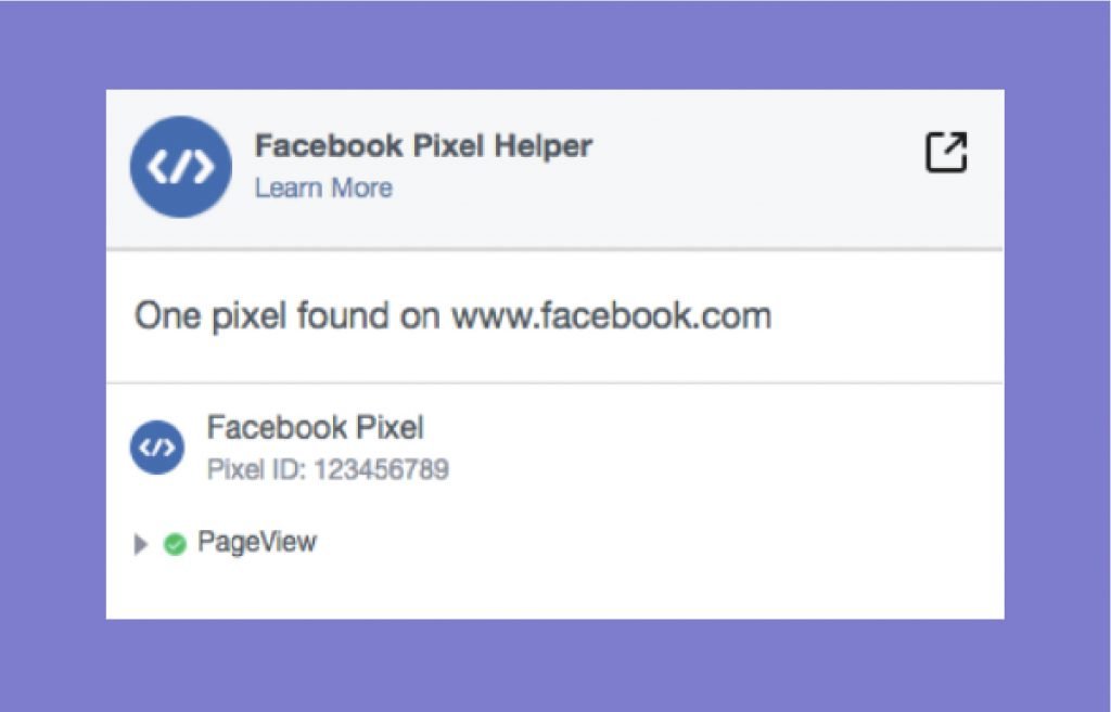 Facebook Pixel Helper sẽ cho bạn biết pixel có đang hoạt động tốt hay không
