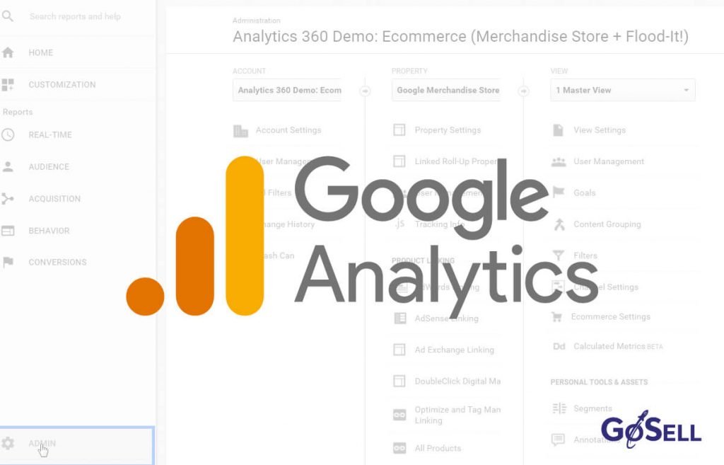 Công cụ quản trị website Google Analytics