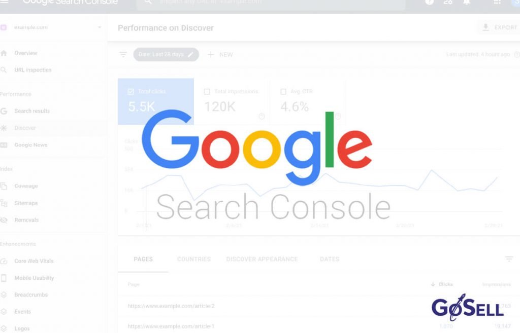 Công cụ quản trị website Google Search Consle