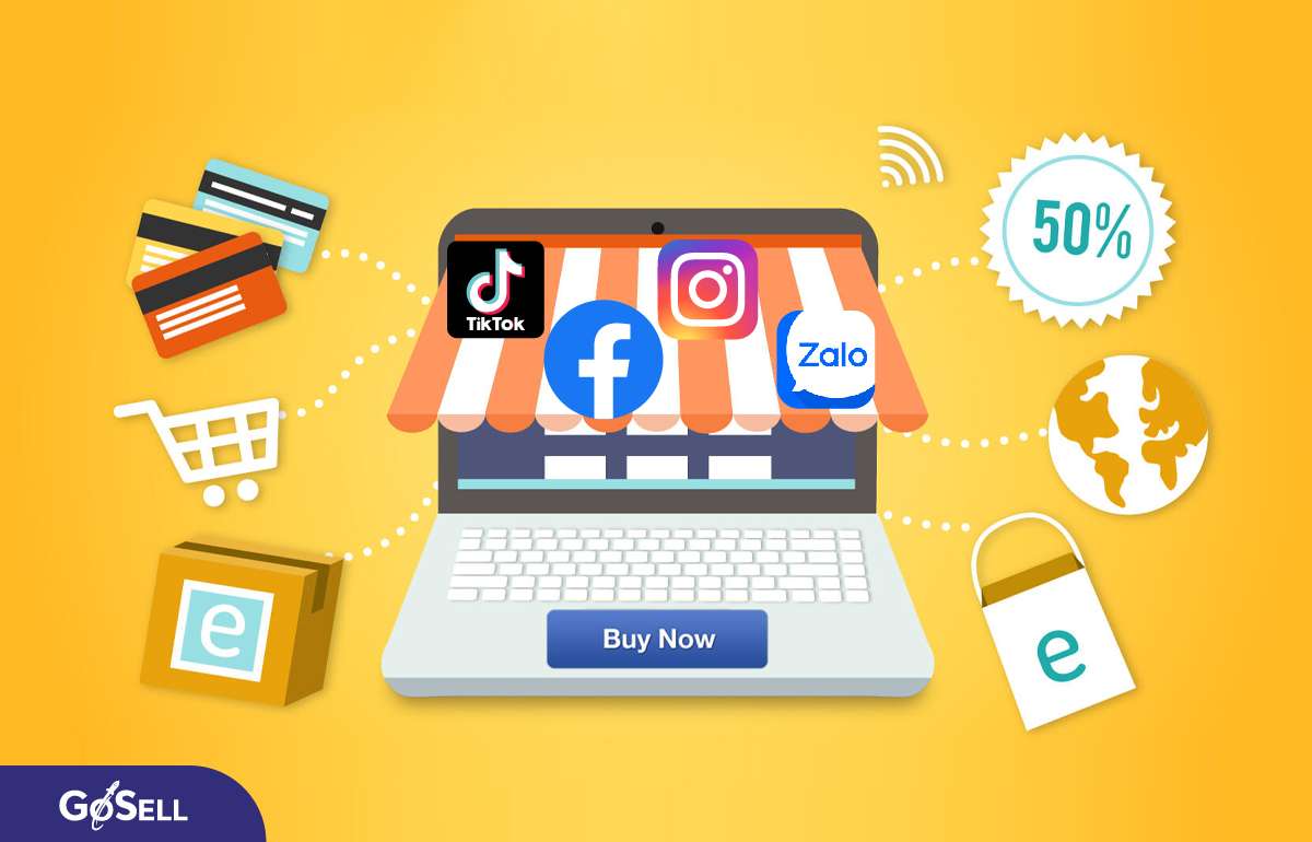 Mạng xã hội - Các kênh bán hàng online hiệu quả 2021