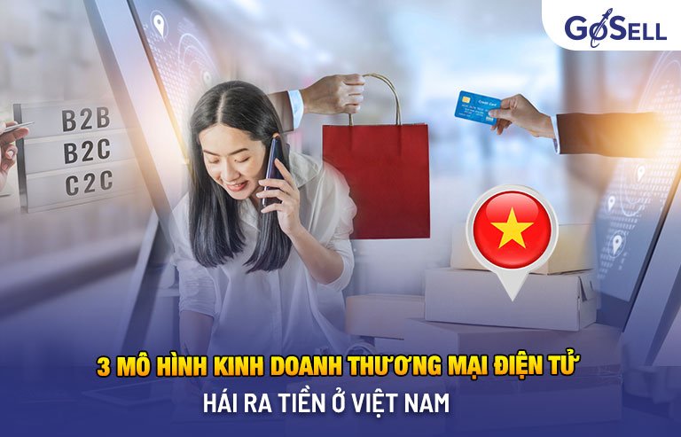 3 mô hình kinh doanh thương mại điện tử hái ra tiền ở Việt Nam