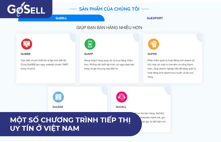 Một số chương trình tiếp thị liên kết uy tín tại Việt Nam
