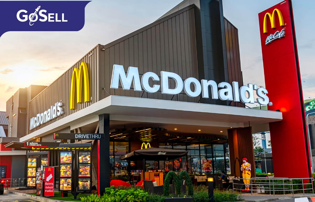 McDonald’s là hệ thống nhượng quyền thương hiệu fast food nổi tiếng tại Việt Nam