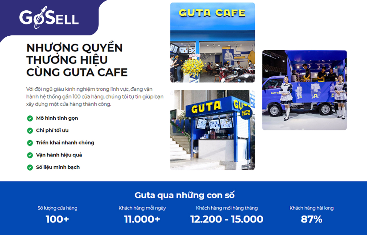 Mô hình Guta Cafe