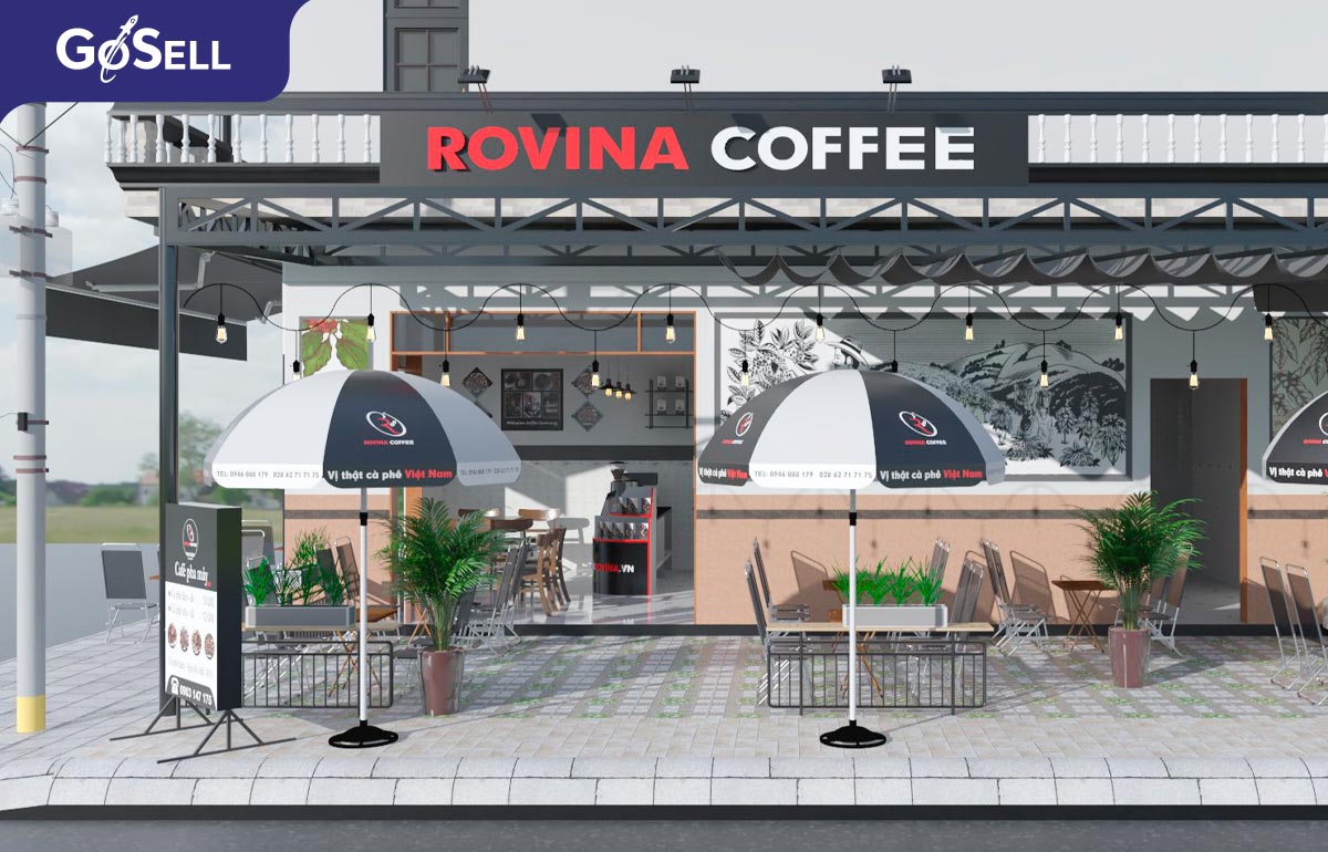 Thương hiệu Rovina Coffee