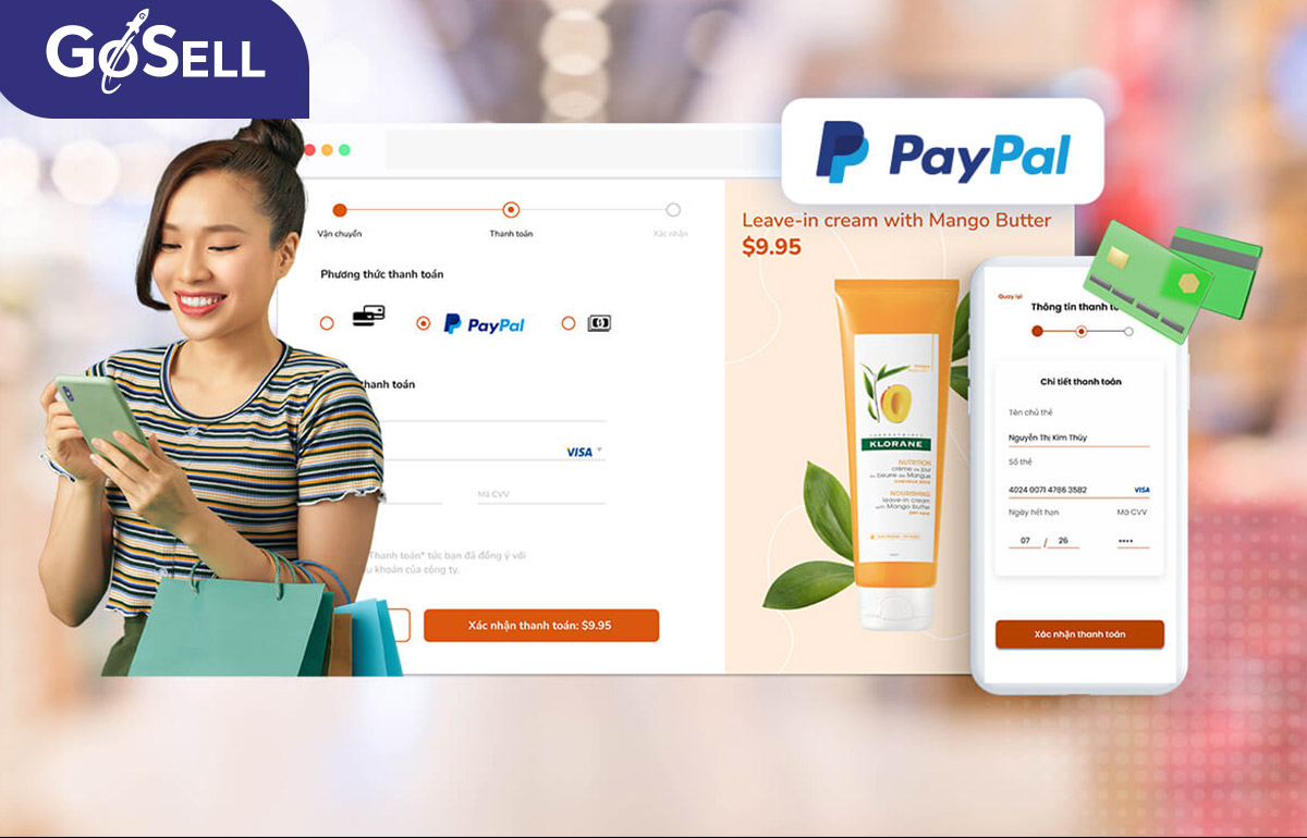 Thanh toán quốc tế thông qua cổng thanh toán PayPal