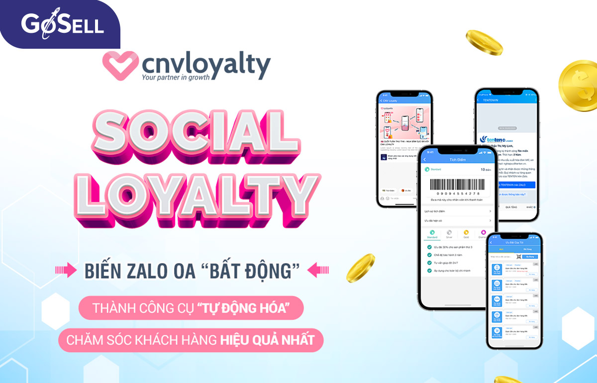 Phần mềm quản lý bán hàng Zalo Social Loyalty