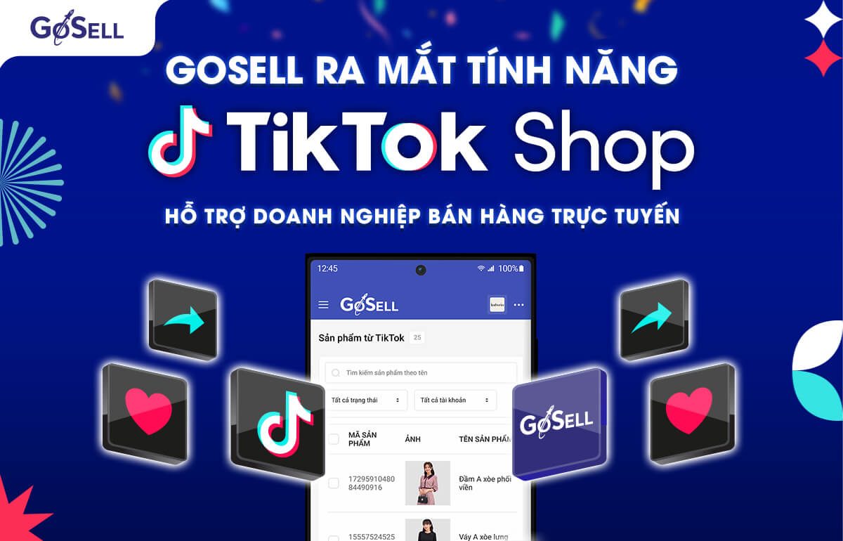 Đồng bộ quản lý bán hàng trên nền tảng TikTok Shop