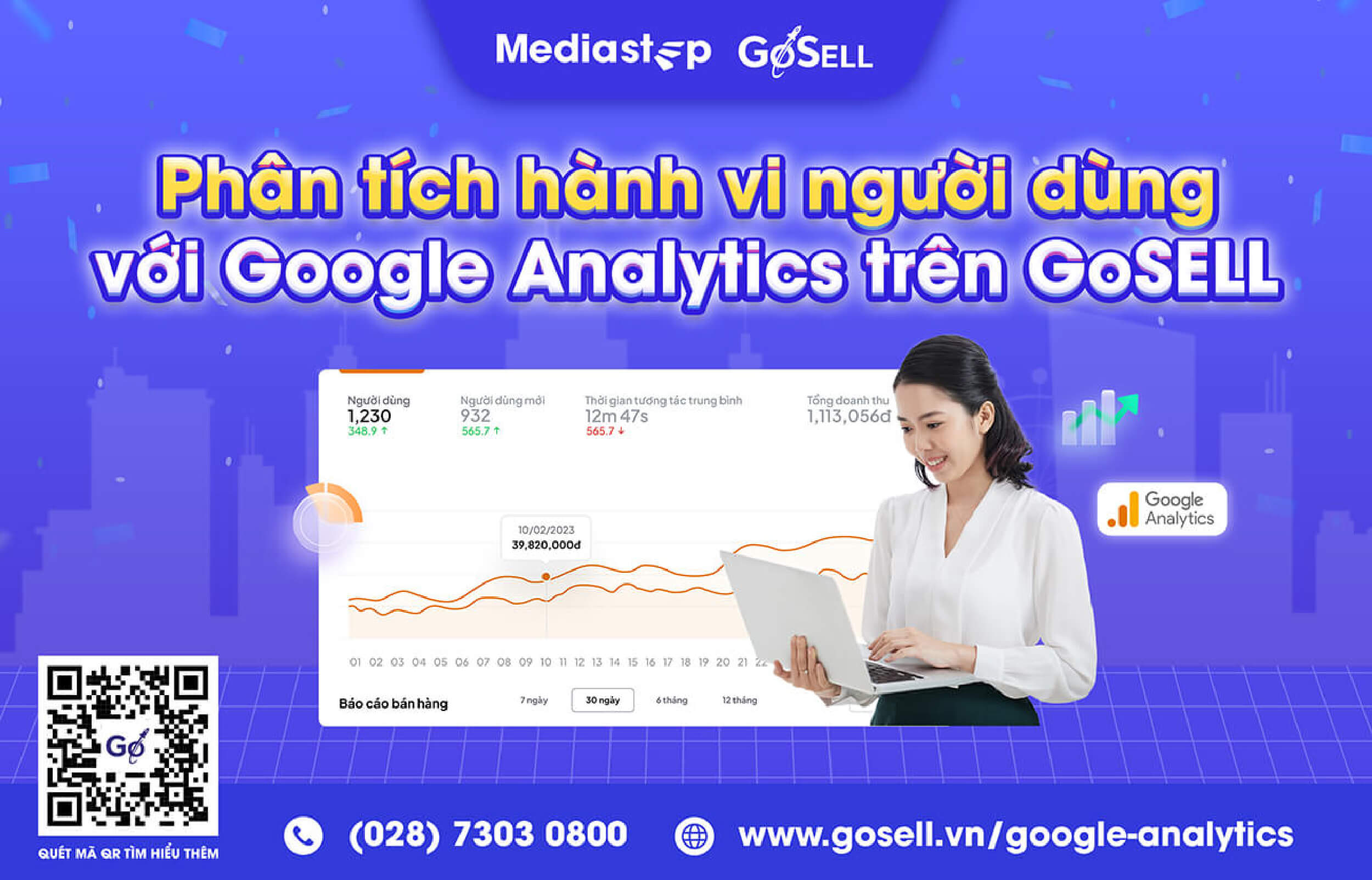 Phân tích hiệu quả kinh doanh trên website bán hàng với tính năng Google Analytics