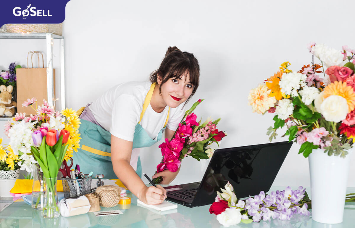 Mô hình kinh doanh hoa tươi online