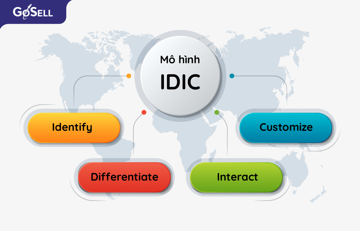 Các yếu tố chính trong mô hình IDIC