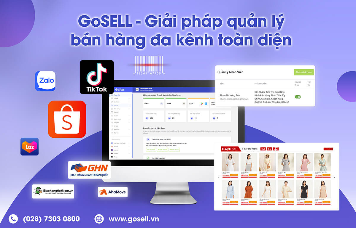 Đa dịch vụ tiếp thị tổng thể của GoSELL