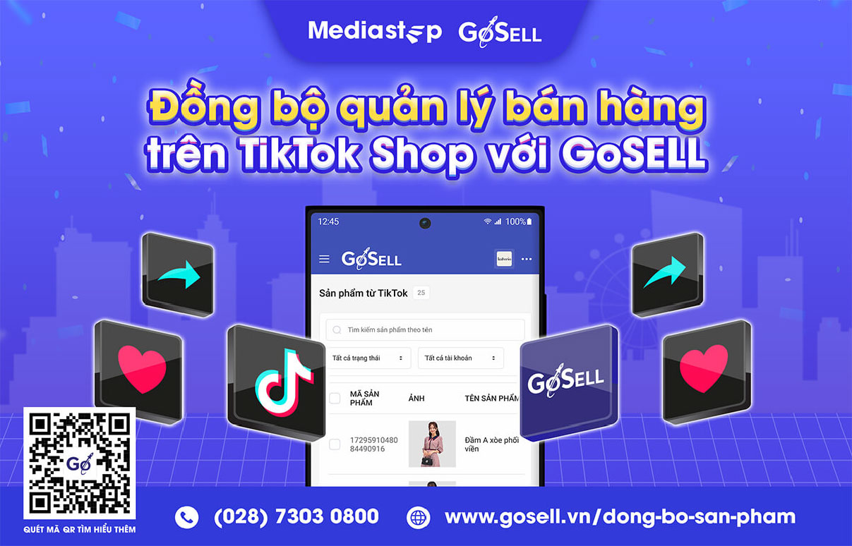 GoSELL hỗ trợ chạy quảng cáo Tiktok hiệu quả, tiết kiệm chi phí
