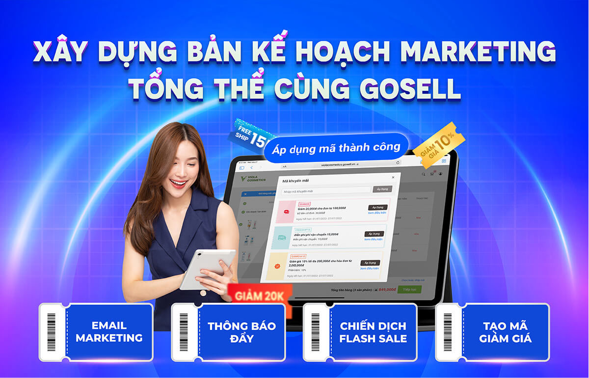 Dịch vụ Marketing tổng thể của GoSELL