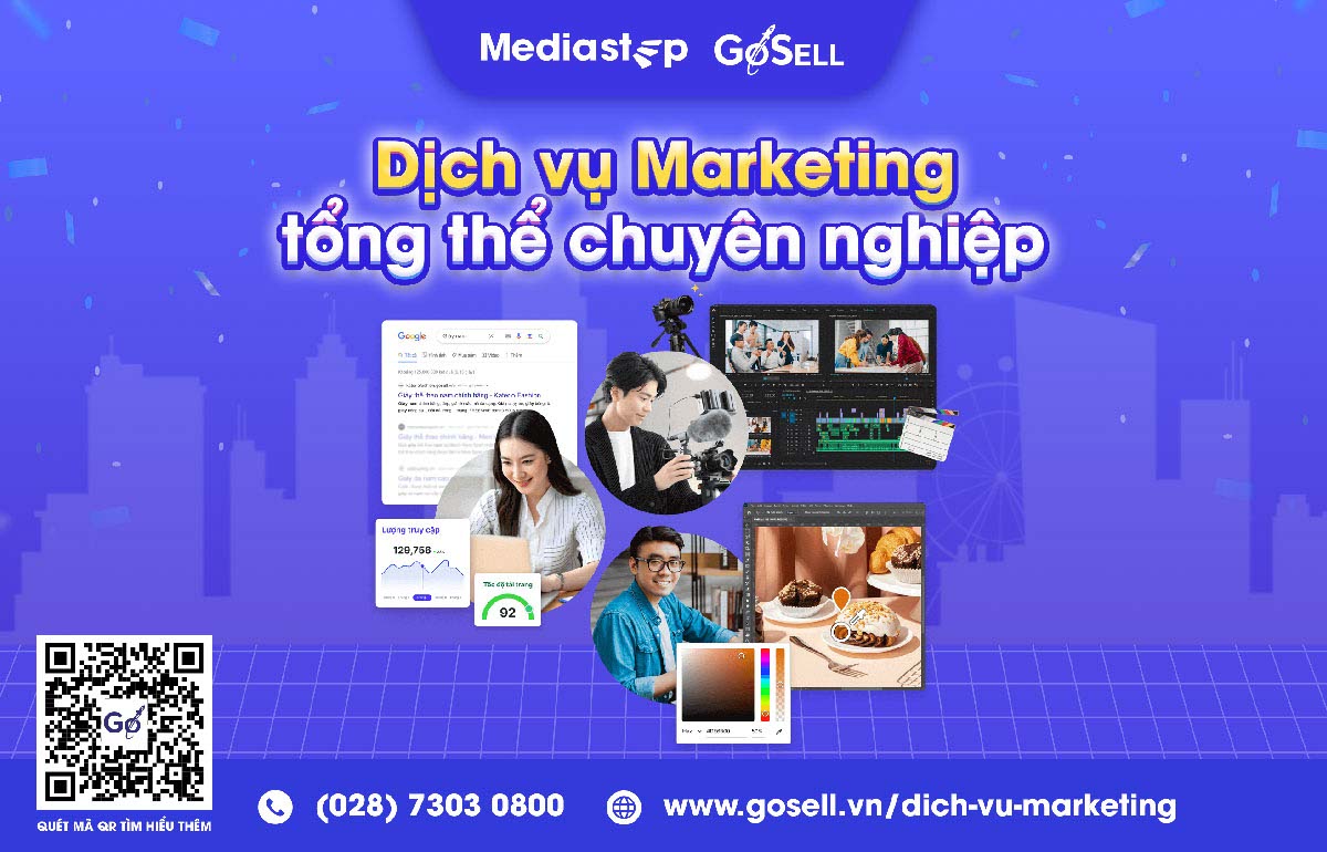 GoSELL giúp đơn giản hóa quy trình xây dựng và triển khai chiến lược tiếp thị Online