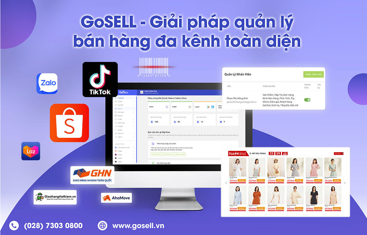 Đa giải pháp tiếp thị và kinh doanh toàn diện của GoSELL