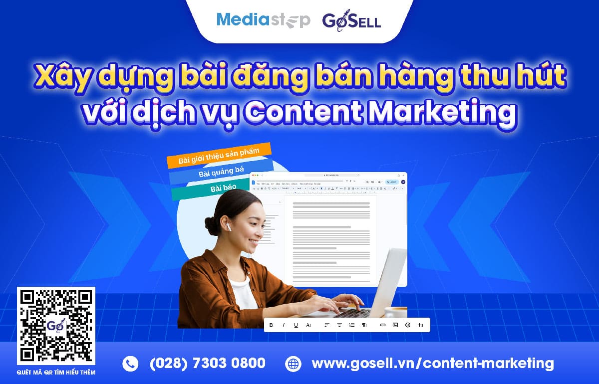 Dịch vụ Content Marketing của GoSELL