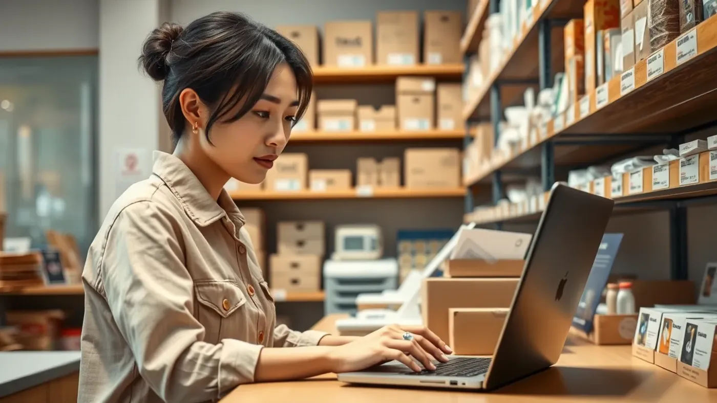 chủ shop chuẩn bị quy trình kinh doanh trực tuyến