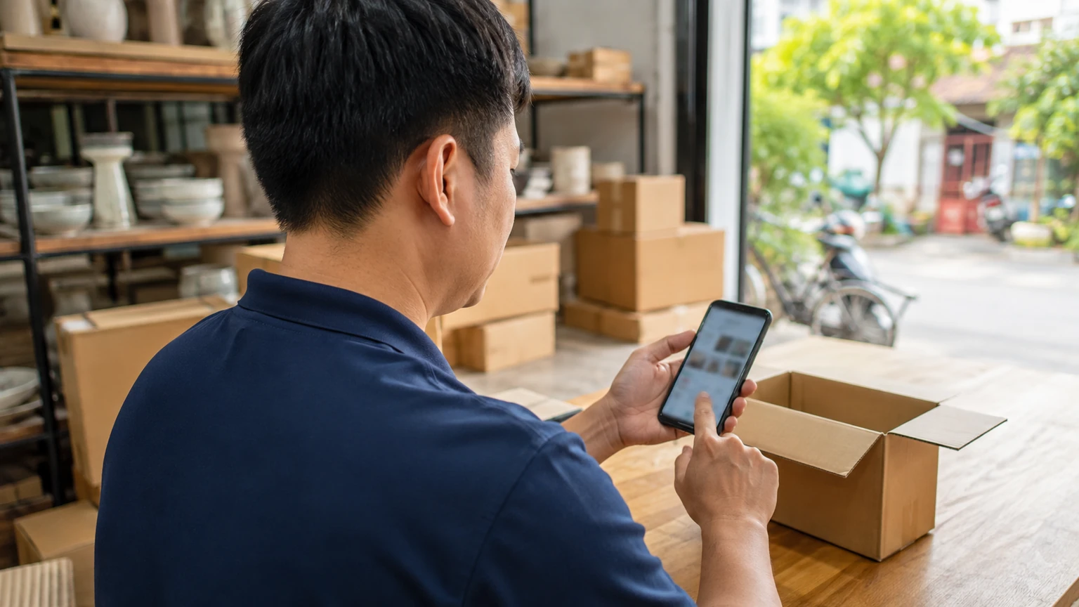 Mở giỏ hàng trên TikTok qua Seller Center