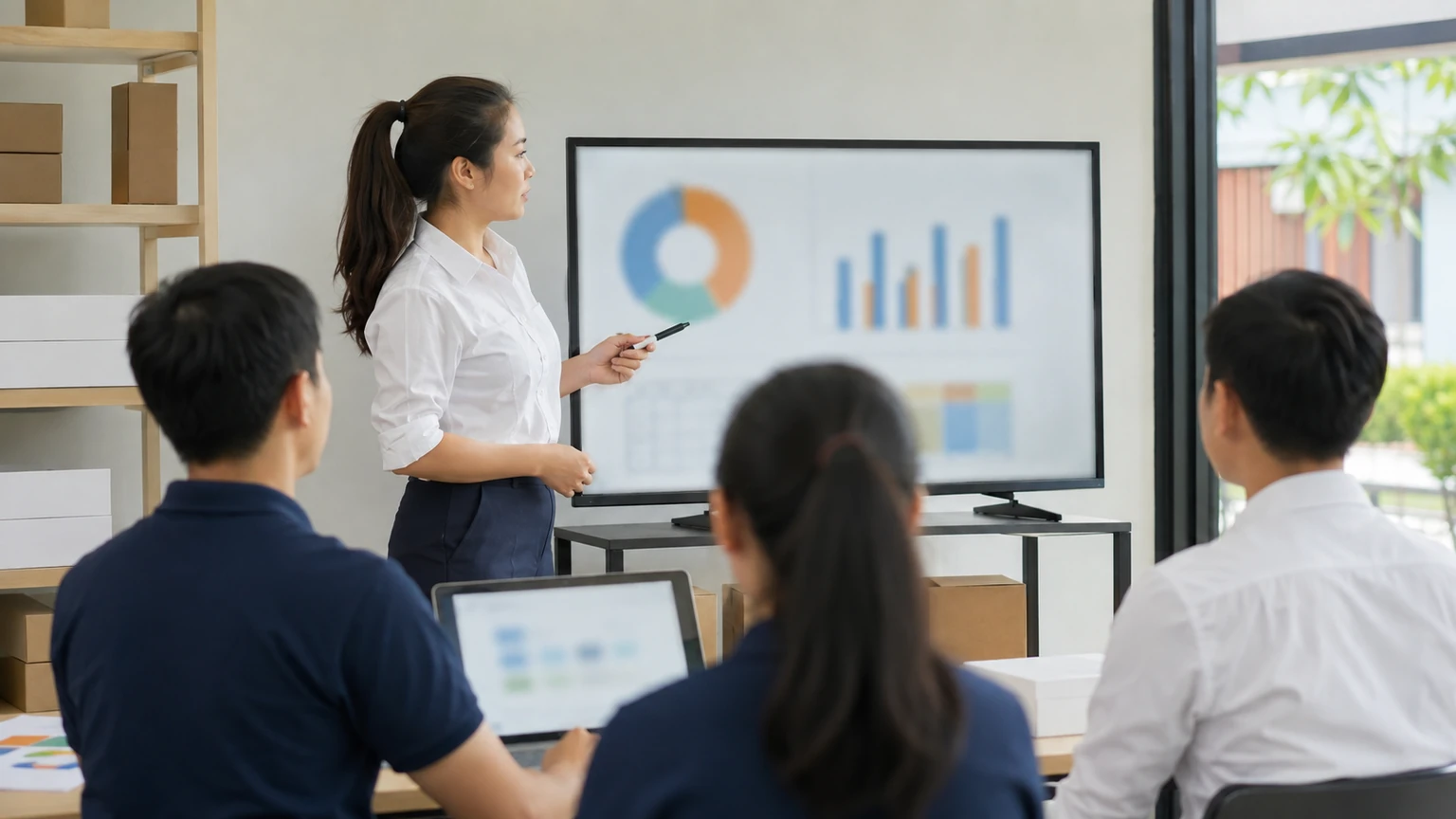 giảng viên hướng dẫn cách tăng tỉ lệ nhấp quảng cáo